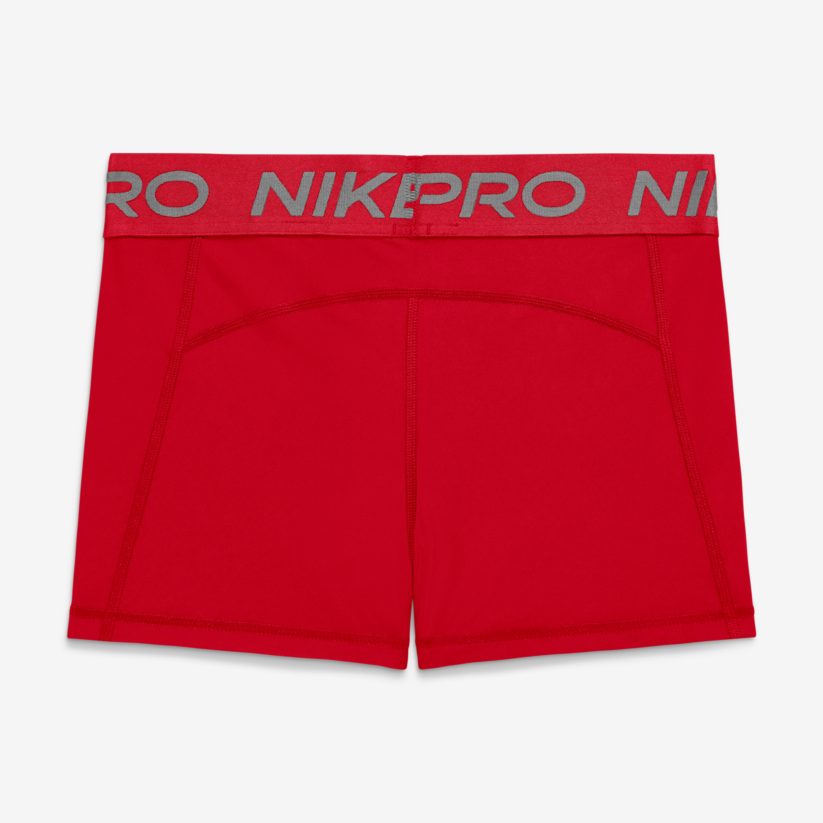 Women's Nike Scarlet Ohio State Buckeyes Pro Dri-FIT Mid-Rise Shorts