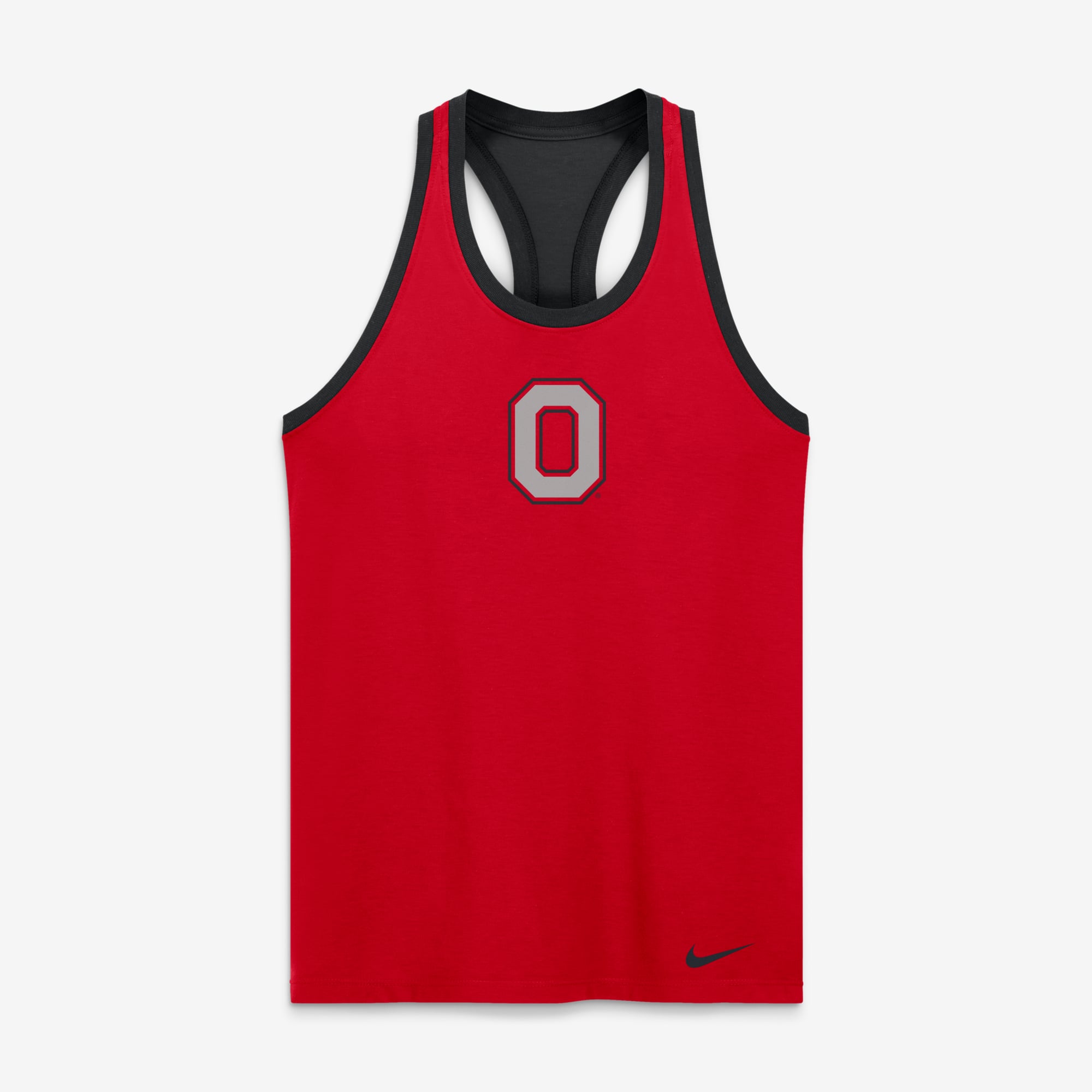 Women's Nike Scarlet Ohio State Buckeyes Racerback Tank Top