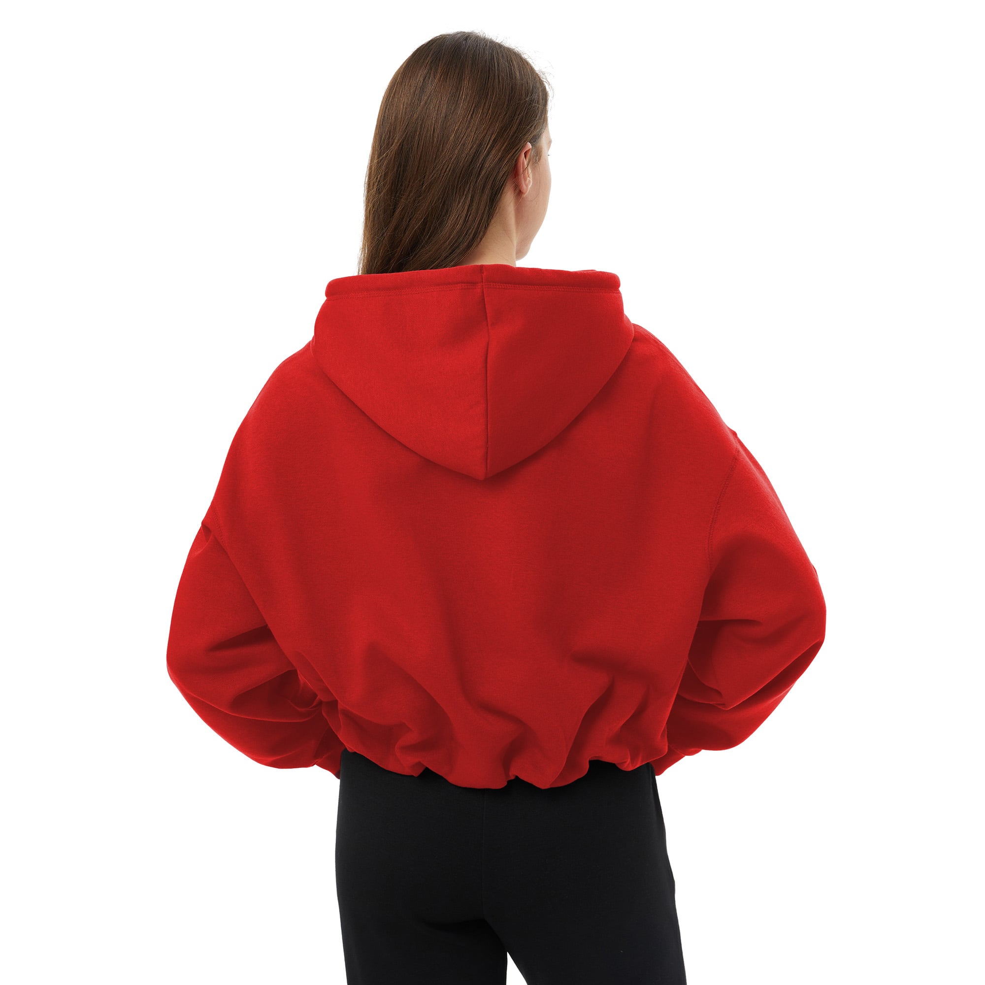Women's Profile Scarlet Ohio State Buckeyes Plus Hoodie