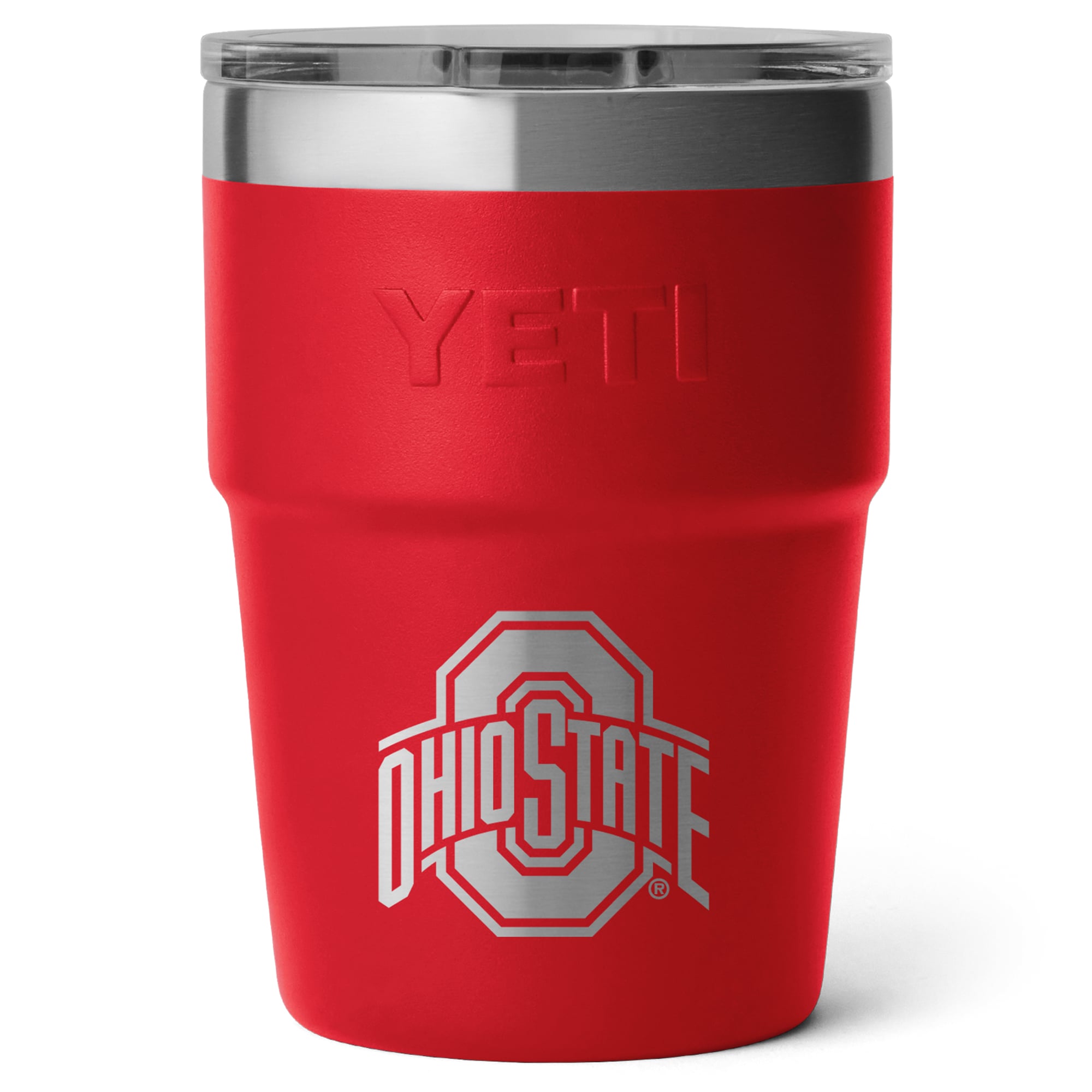 Gobelet empilable YETI Ohio State Buckeyes Rambler de 473 ml (16 oz) avec couvercle MagSlider