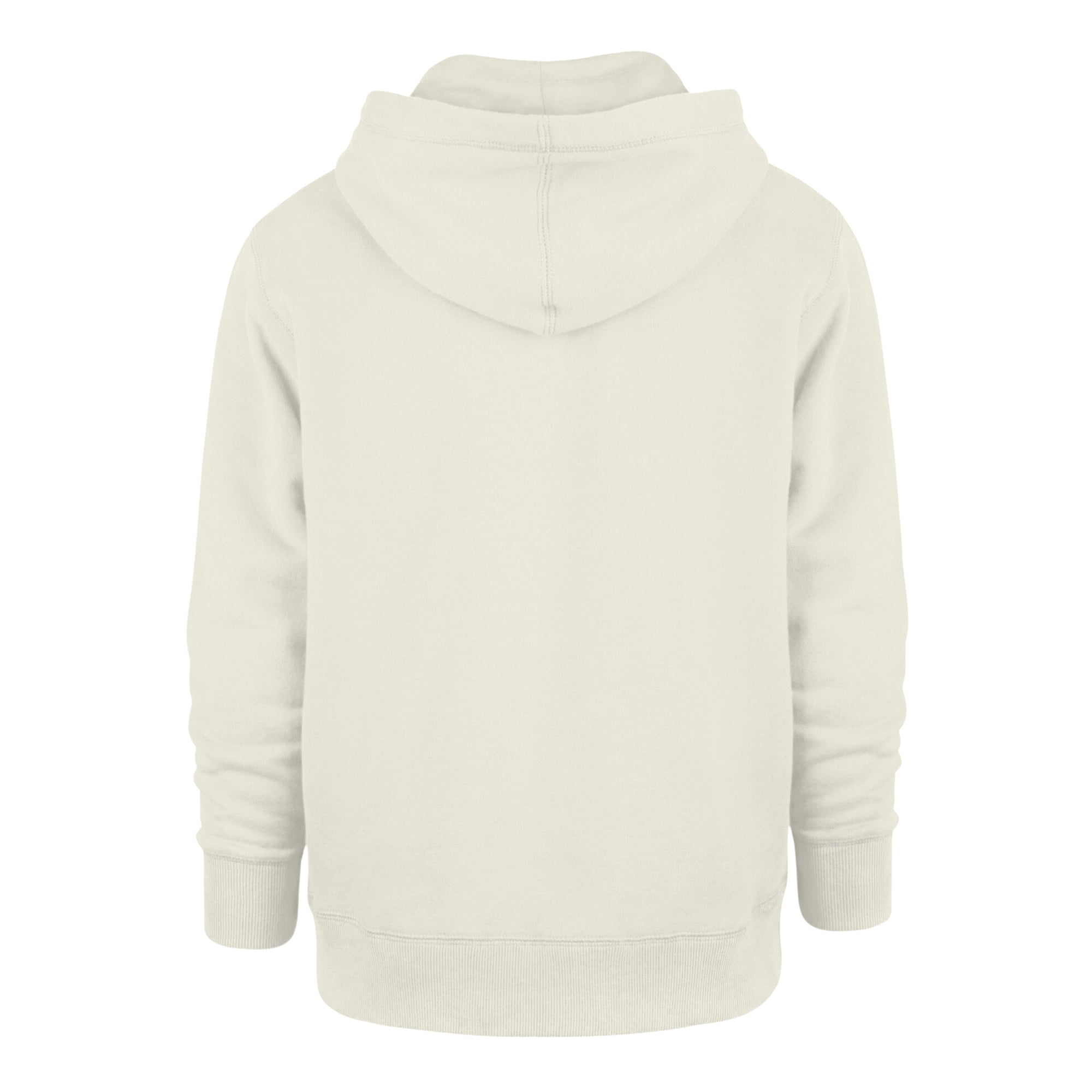 Youth '47 Cream Ohio State Buckeyes Block Text Pullover Hoodie
