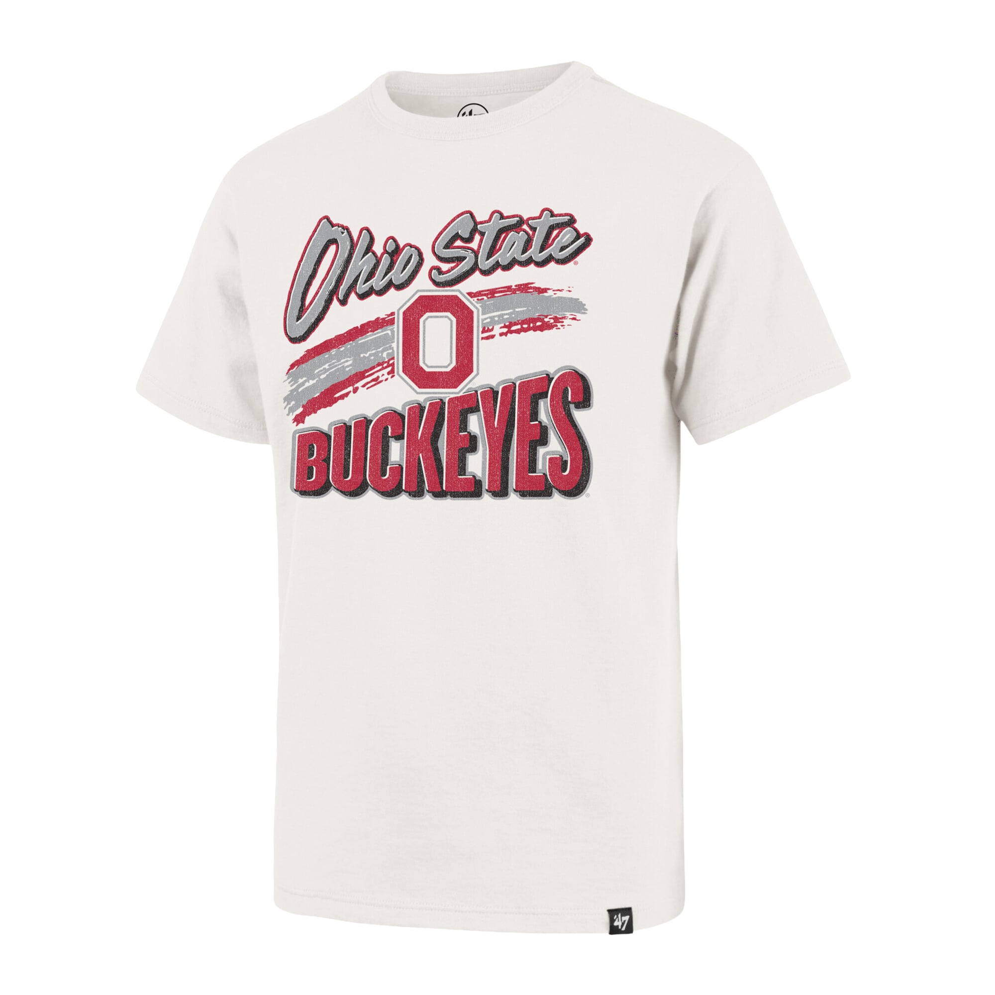 Youth '47 Cream Ohio State Buckeyes Dime Time Franklin T-Shirt