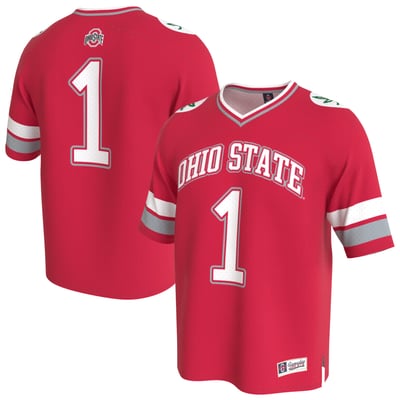 Ohio State Buckeyes GameDay Greats Youth Lightweight Collegiate Football Fashion Jersey - Scarlet