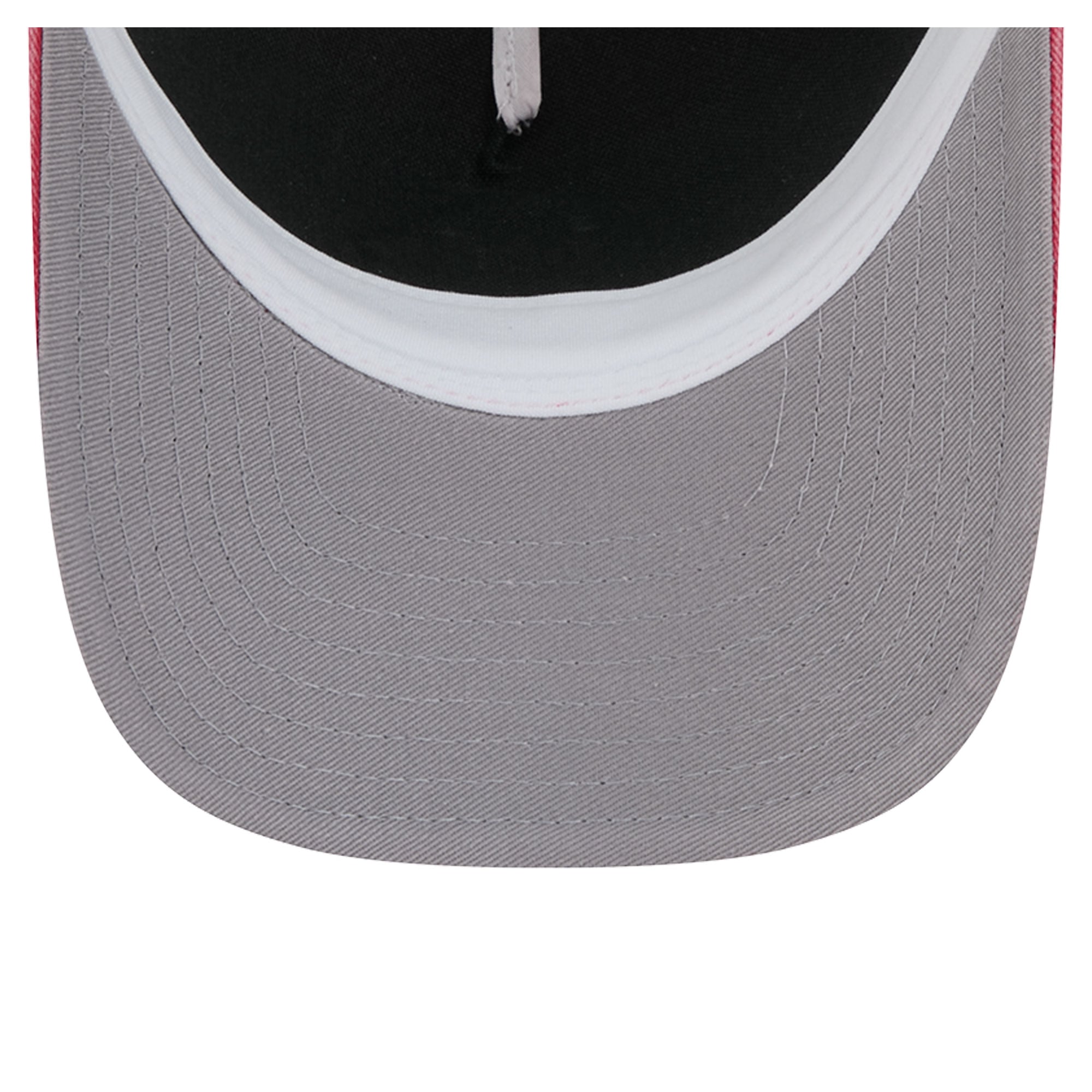 Casquette trucker rétro ajustable New Era Scarlet Ohio State Buckeyes 9FORTY pour jeunes, modèle A-Frame M-Crown