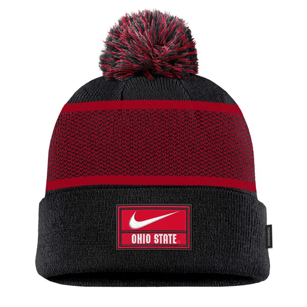 Nike Ohio State Buckeyes Sideline Knit Cuffed Beanie Men main image 2