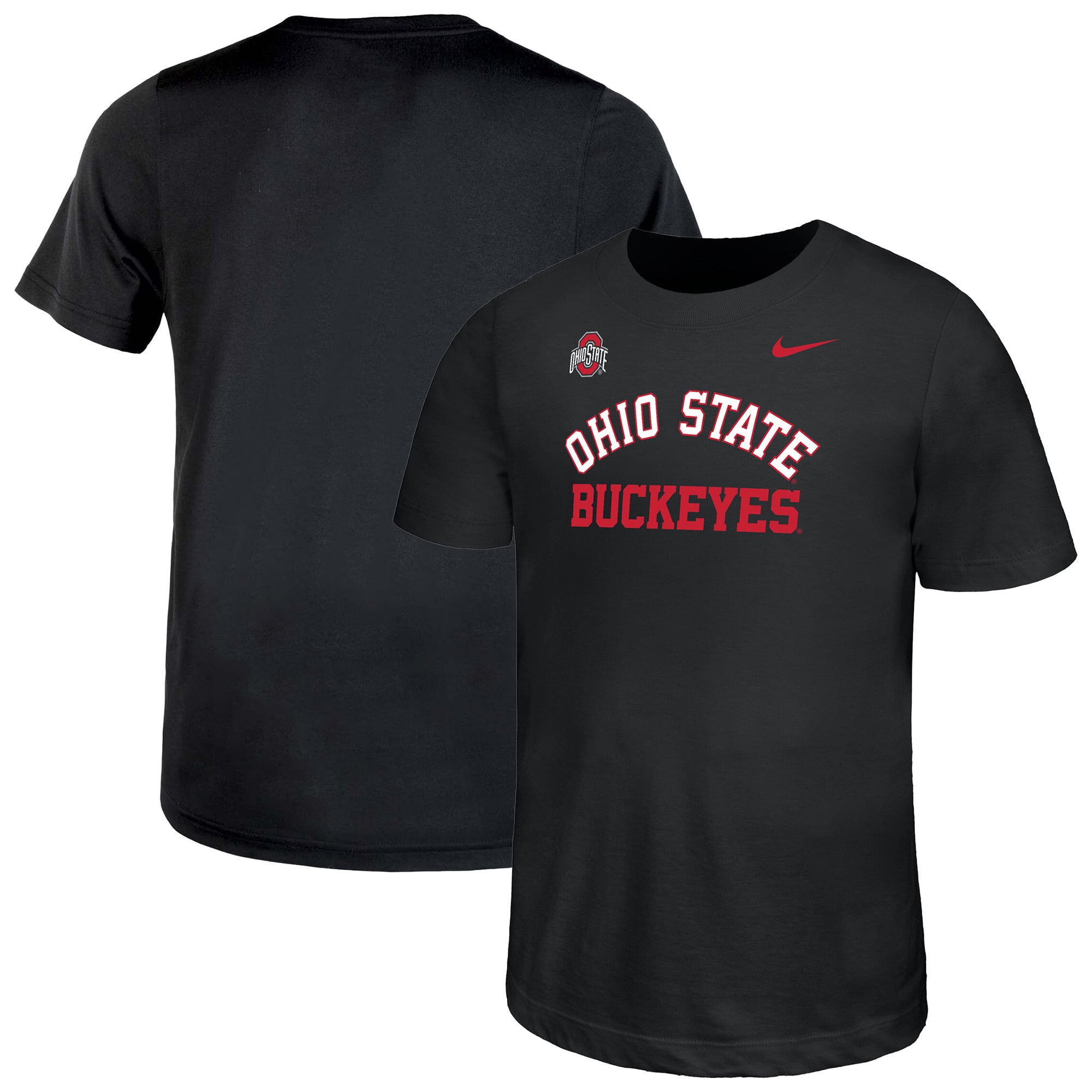 Youth Nike  Black Ohio State Buckeyes Legend Dri-FIT T-Shirt