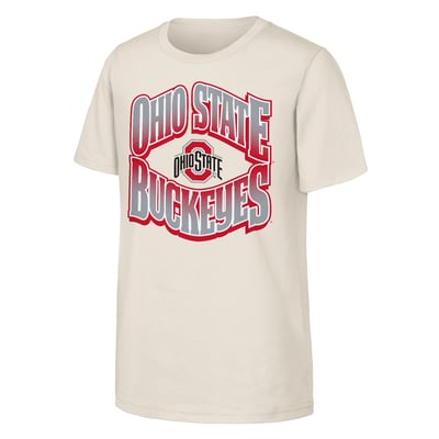  Ohio State Buckeyes Outerstuff Youth Collegiate T-Shirt - Natural