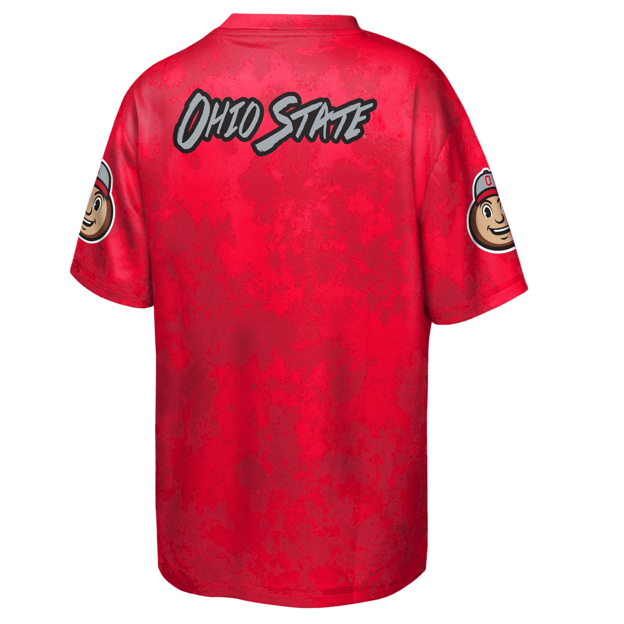 T-shirt sublimé Outerstuff Scarlet Ohio State Buckeyes pour jeunes