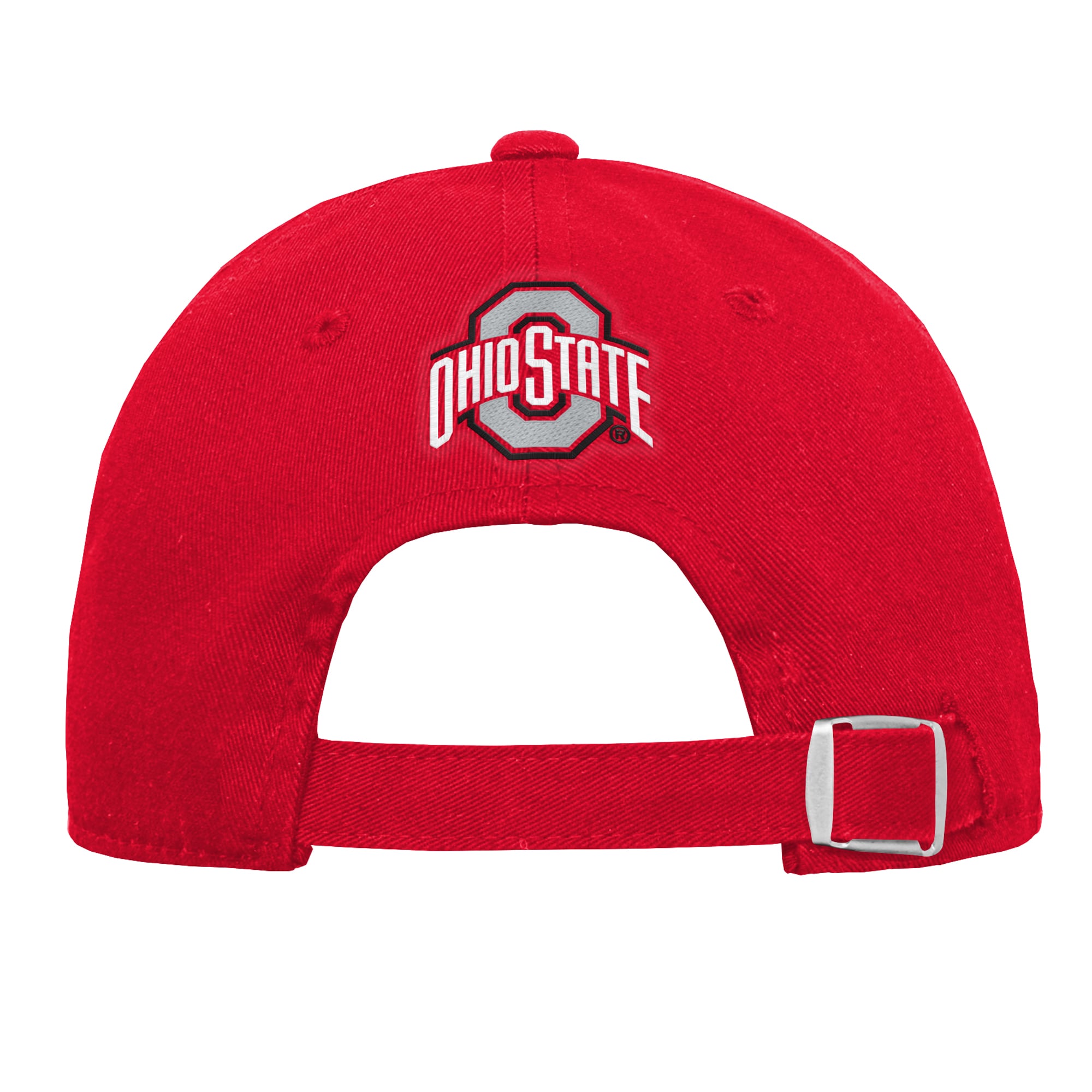 Youth Outerstuff Scarlet/Gray Ohio State Buckeyes Dad Unstructured Adjustable Hat