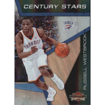 2010-11 Panini Threads Century Stars Century Proof #22 Russell Westbrook