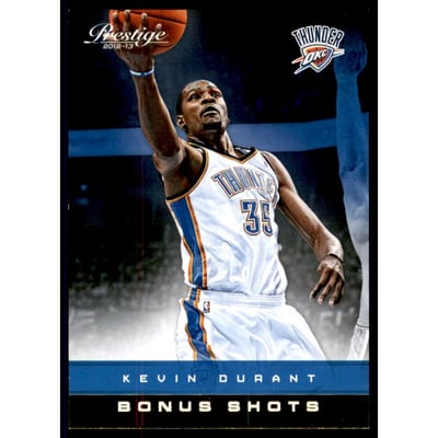 2012-13 Prestige Bonus Shots Gold #41 Kevin Durant