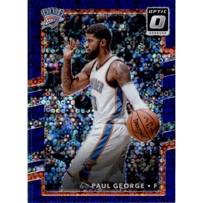 2017-18 Donruss Optic Fast Break Purple #102 Paul George