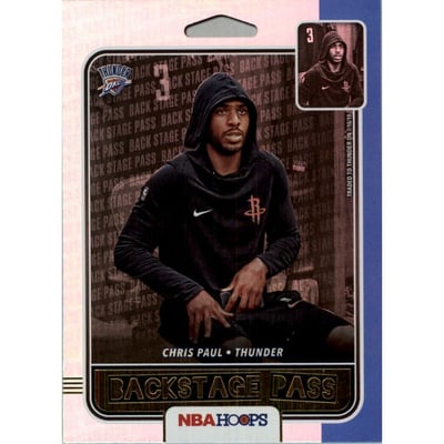 2019-20 Hoops Backstage Pass Holo #2 Chris Paul