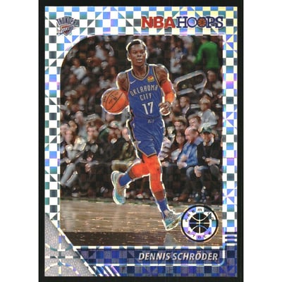 2019-20 Hoops Premium Stock Prizms Premium Set #133 Dennis Schroder