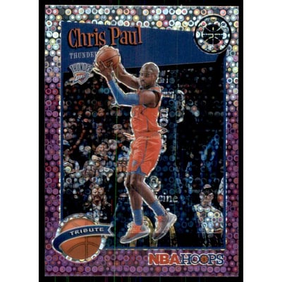 2019-20 Hoops Premium Stock Prizms Purple Disco #288 Chris Paul