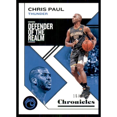 2019-20 Panini Chronicles Purple #31 Chris Paul