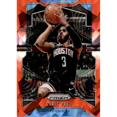 2019-20 Panini Prizm Prizms Red Ice #211 Chris Paul