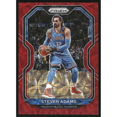 2020-21 Panini Prizm Prizms Choice Red #110 Steven Adams