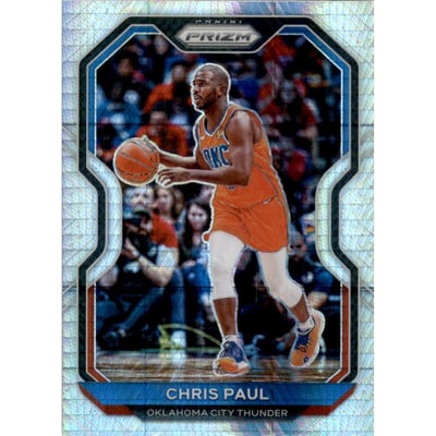 2020-21 Panini Prizm Prizms Hyper #93 Chris Paul