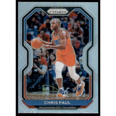 2020-21 Panini Prizm Prizms Silver #93 Chris Paul