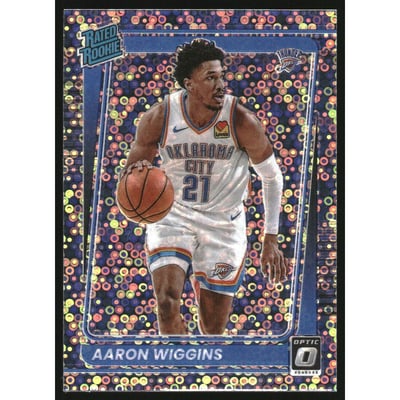 2021-22 Donruss Optic Fast Break Holo #191 Aaron Wiggins