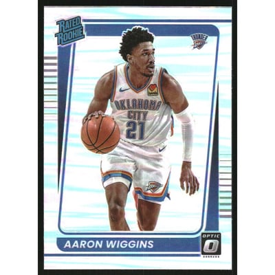 2021-22 Donruss Optic Holo #191 Aaron Wiggins