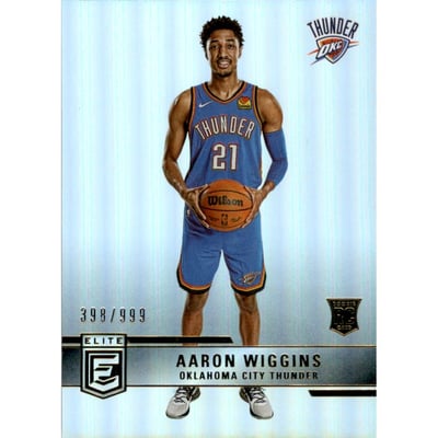 2021-22 Elite #206 Aaron Wiggins RC