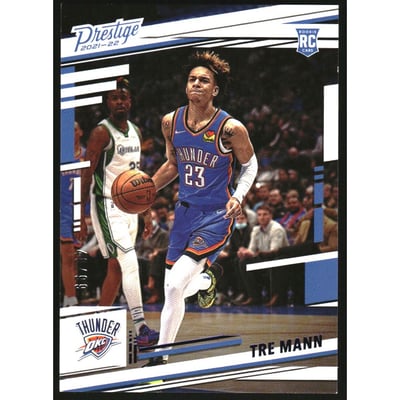 2021-22 Panini Chronicles Blue #53 Tre Mann/Prestige