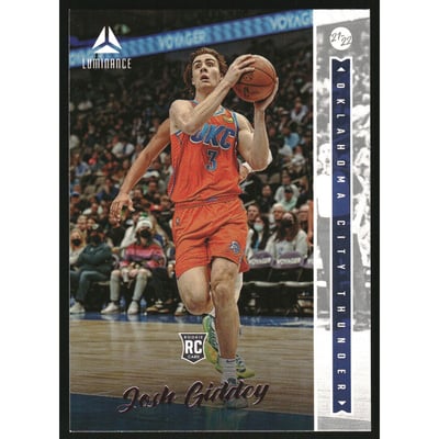 2021-22 Panini Chronicles Pink #247 Josh Giddey/Luminance