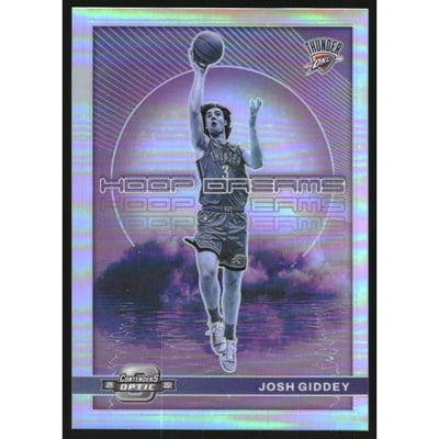 2021-22 Panini Contenders Optic Hoop Dreams #6 Josh Giddey