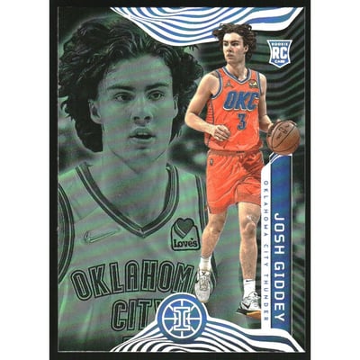 2021-22 Panini Illusions Trophy Collection Emerald #156 Josh Giddey