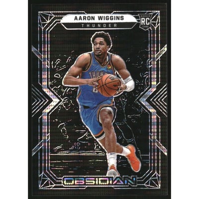 2021-22 Panini Obsidian Electric Etch Asia #191 Aaron Wiggins