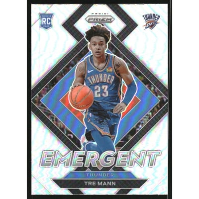 2021-22 Panini Prizm Emergent Prizms Silver #21 Tre Mann