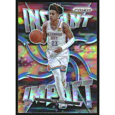 2021-22 Panini Prizm Instant Impact Prizms Silver #15 Tre Mann