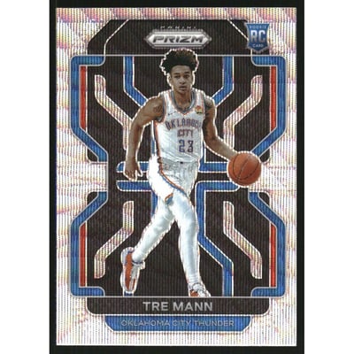 2021-22 Panini Prizm Prizms Factory Set Silver Wave #274 Tre Mann