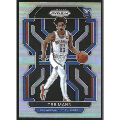 2021-22 Panini Prizm Prizms Silver #274 Tre Mann