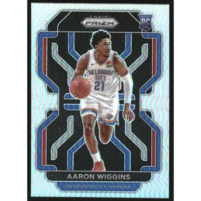 2021-22 Panini Prizm Prizms Silver #286 Aaron Wiggins