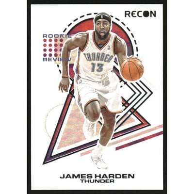 2021-22 Panini Recon Rookie Review #3 James Harden