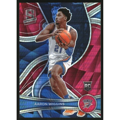 2021-22 Panini Spectra Asia Red #130 Aaron Wiggins