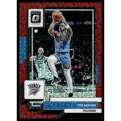 2022-23 Donruss Optic Choice Red #47 Tre Mann