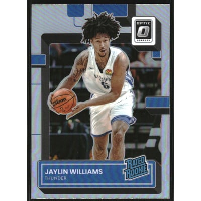 2022-23 Donruss Optic Holo #246 Jaylin Williams RR