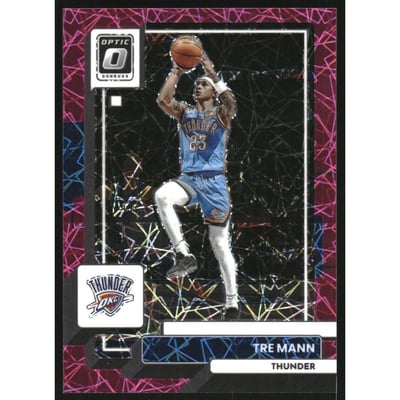 2022-23 Donruss Optic Pink Velocity #47 Tre Mann