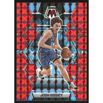 2022-23 Panini Mosaic Mosaic Red #129 Josh Giddey