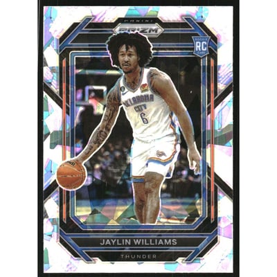 2022-23 Panini Prizm Prizms Ice #247 Jaylin Williams