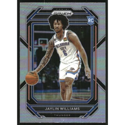 2022-23 Panini Prizm Prizms Silver #247 Jaylin Williams