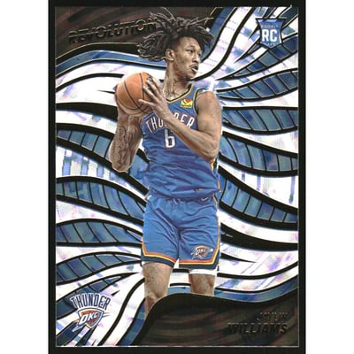 2022-23 Panini Revolution Fractal #122 Jaylin Williams