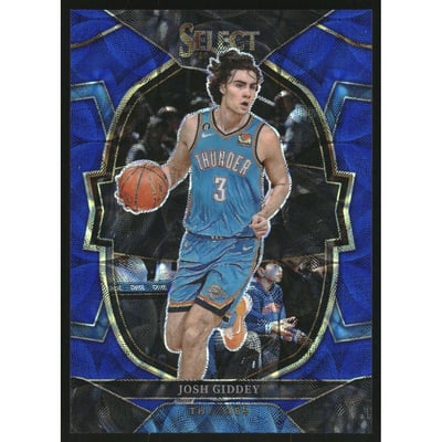 2022-23 Select Prizms Blue Scope #60 Josh Giddey