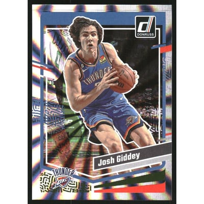 2023-24 Donruss Holo Laser #134 Josh Giddey