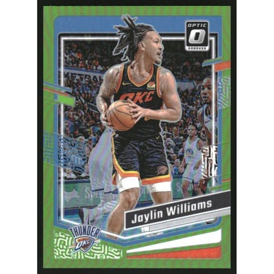 2023-24 Donruss Optic Lime Green #150 Jaylin Williams