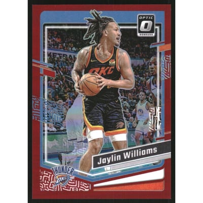 2023-24 Donruss Optic Red #150 Jaylin Williams